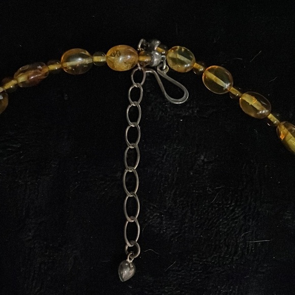 Dark Amber bead necklace by Jay King - Picture 7 of 10
